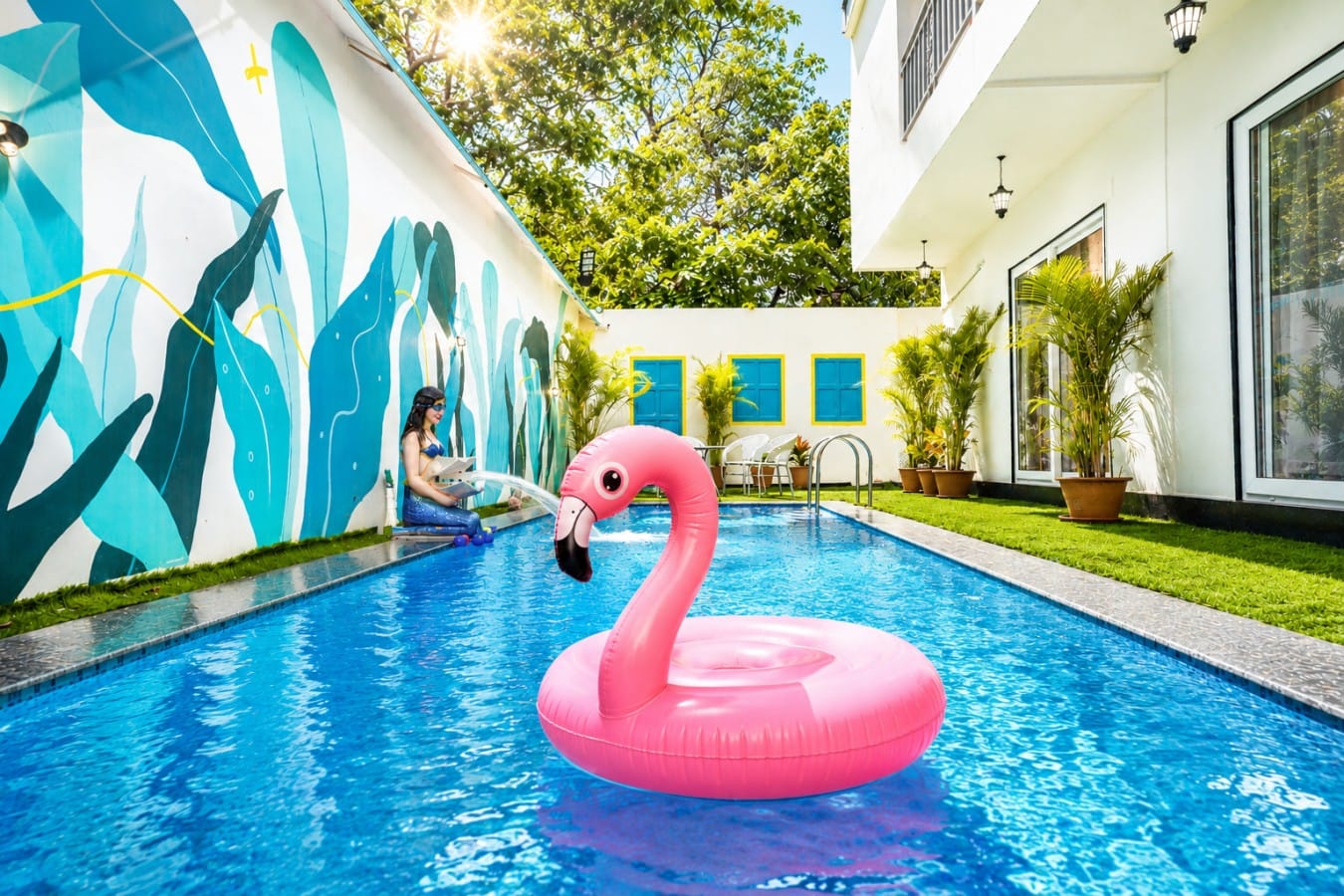 Feel Goa 6bhk, 200 mtr to Morjim beach, Pvt Pool, Independent property